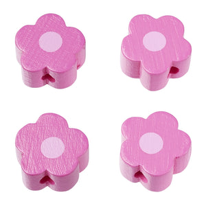 Schnulli Blümchen, 16x8mm, 13 verschiedene Farben