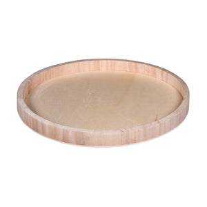 Holz-Dekotablett rund FSC Mix Credit