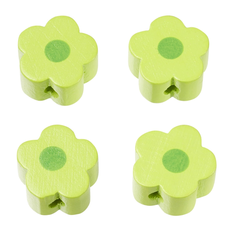 Schnulli Blümchen, 16x8mm, 13 verschiedene Farben