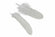 Gänsefedern weiß 15-21 cm lang (15-37mm breit) 20 Stück