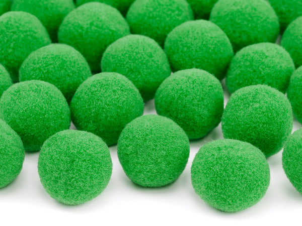 Plüsch-Pompons Plüsch-Pompons verschiedene Farben 20 Stück 2cm
