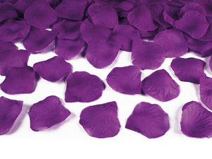Rosenlätter Stoff Blütenblätter Rosenblätter violett Großpackung 500Stk.