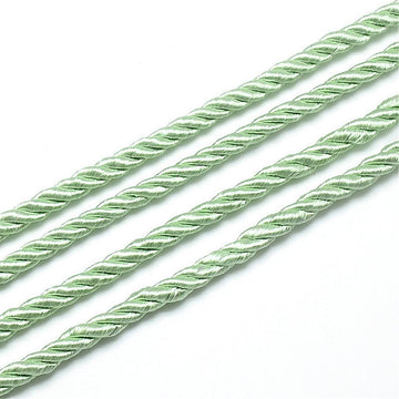 Kordel pastellgrün gedreht 5mm