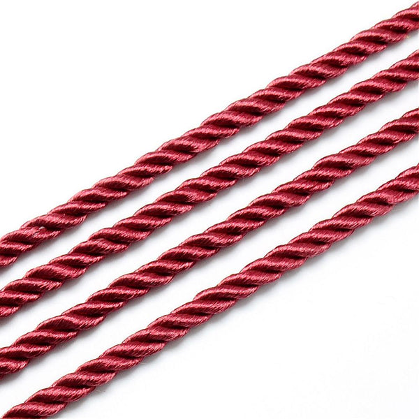 Kordel dunkelrot 5mm