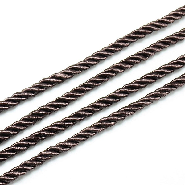 Kordel dunkelbraun 5mm