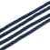 Kordel dunkelblau 5 mm