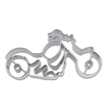 Präge-Ausstecher Motorrad Edelstahl 7cm