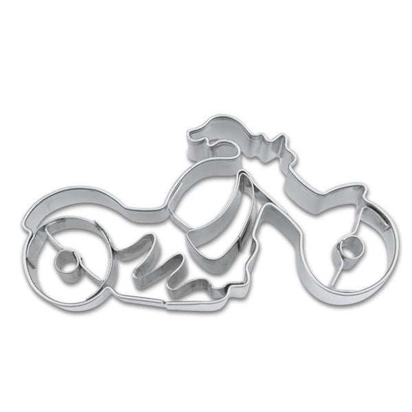 Präge-Ausstecher Motorrad Edelstahl 7cm