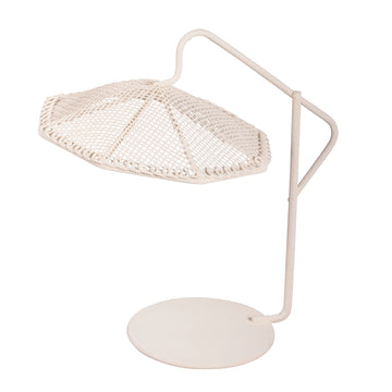 Miniatur Sonnenschirm Parasol aus Metall 9,5x13x12,5cm