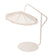 Miniatur Sonnenschirm Parasol aus Metall 9,5x13x12,5cm