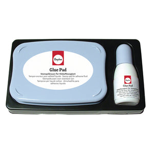 Glue-Pad-Set Klebestempel mit Nachfüllung säurefrei 15ml