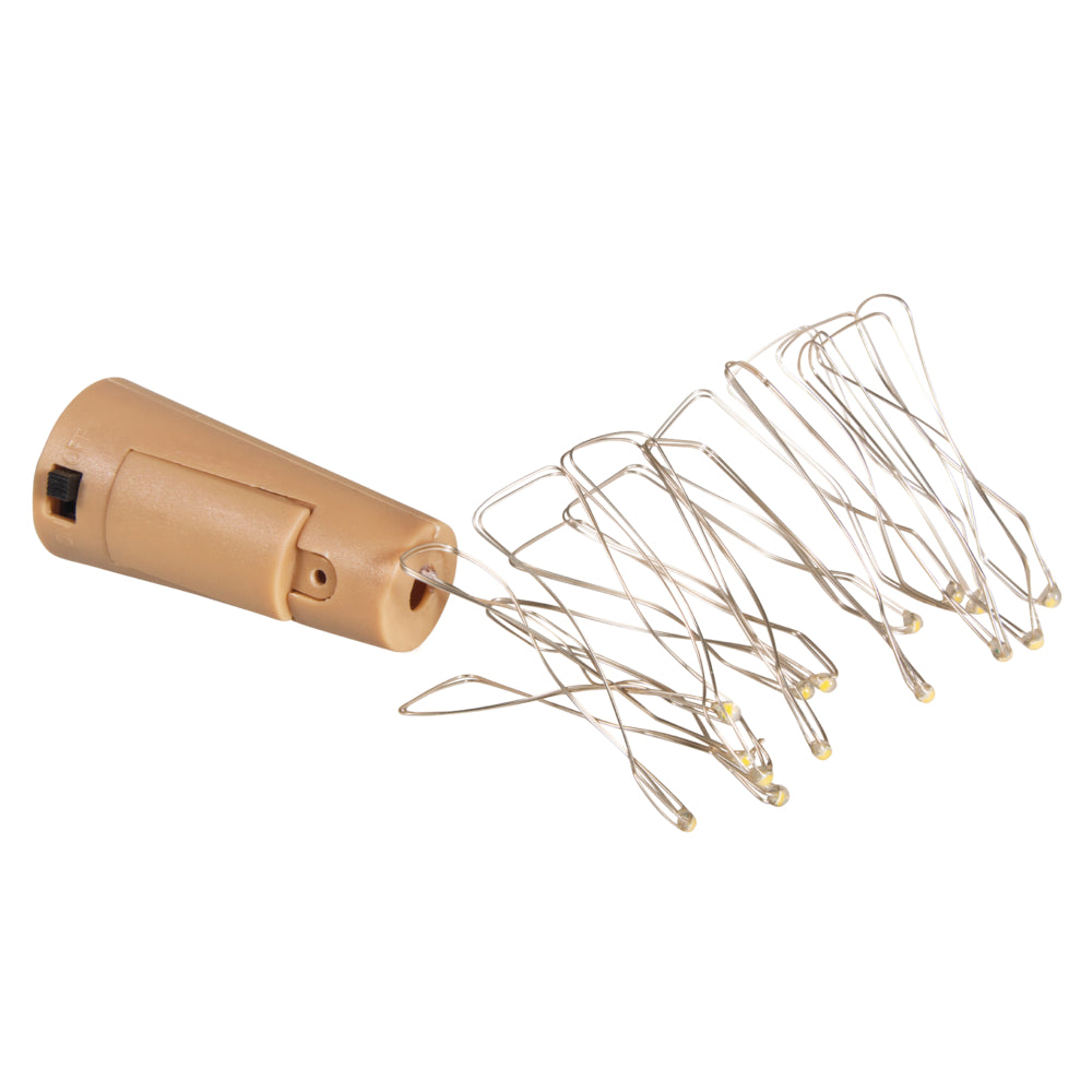 Mini LED-Lichterkette Korken 1,35m