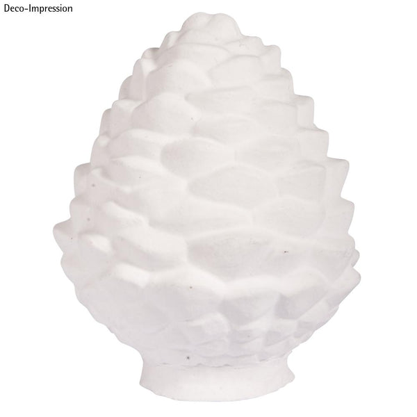 Latex Vollform-Gießform Pinienzapfen 7x8,5cm