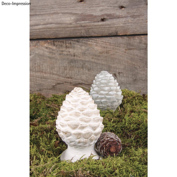 Latex Vollform-Gießform Pinienzapfen 7x8,5cm