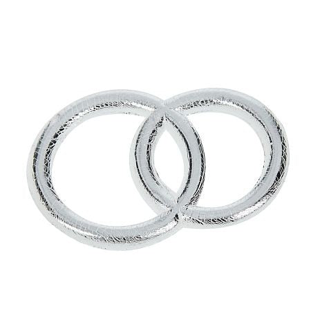 Wachsdekor Ehering glänzend 30mm