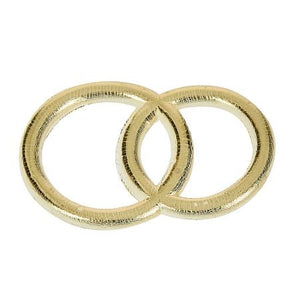 Wachsdekor Ehering glänzend 30mm