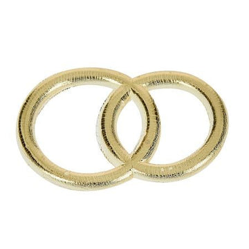 Wachsdekor Ehering glänzend 30mm