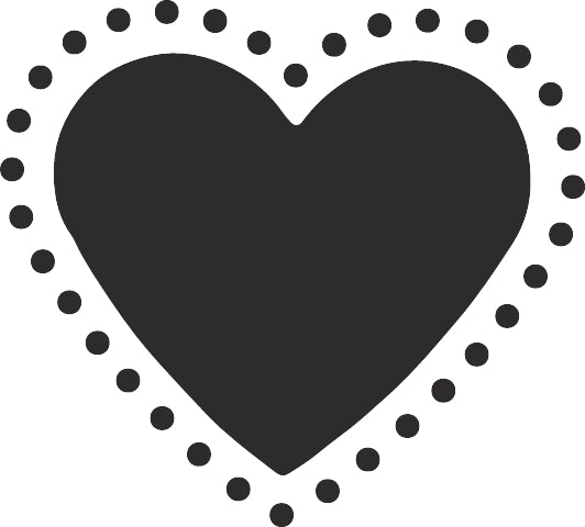 Flexi-Motivstanzer Herz magnetisch 33mm