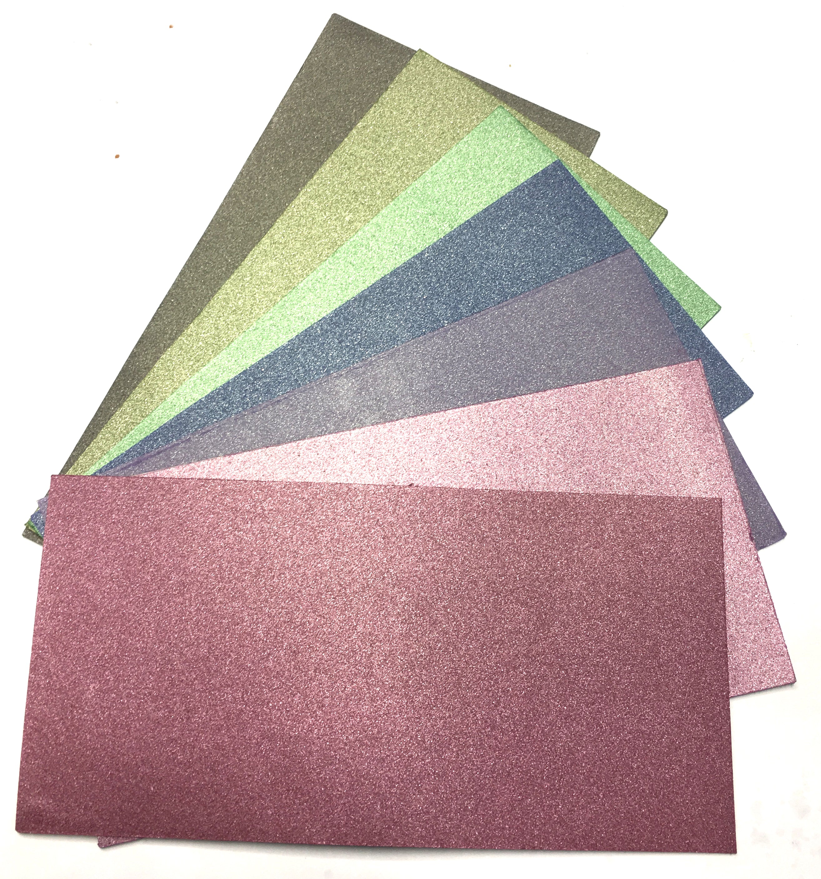 Wachsfolie uni metallic matt 20x10cm 2 Stk/Btl.