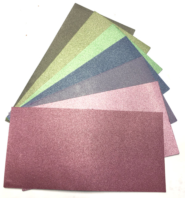 Wachsfolie uni metallic matt 20x10cm 2 Stk/Btl.