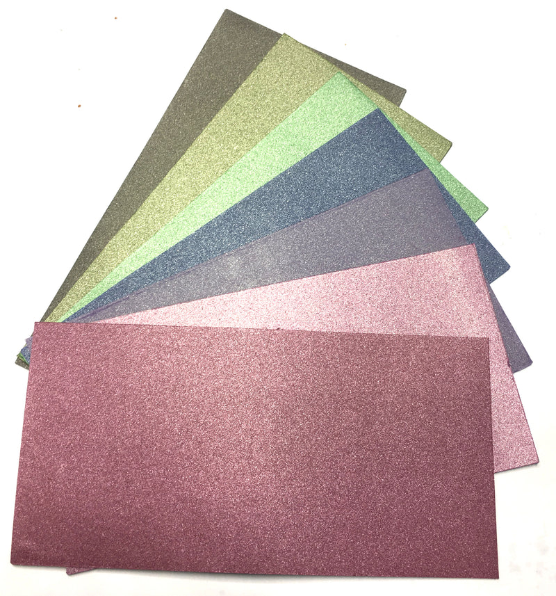 Wachsfolie uni metallic matt 20x10cm 2 Stk/Btl.