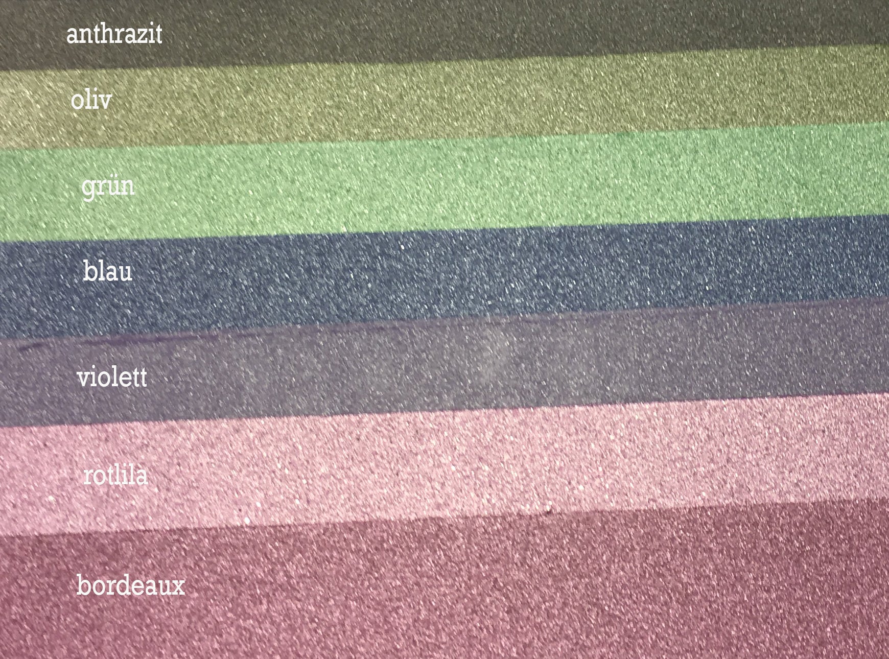 Wachsfolie uni metallic matt 20x10cm 2 Stk/Btl.