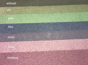 Wachsfolie uni metallic matt 20x10cm 2 Stk/Btl.