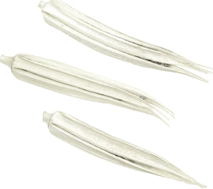 Okraschoten weiß Naturprodukt Okrapod 11-25cm 3 Stück/Pkg.