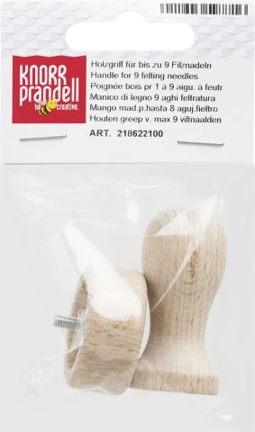 Multifilznadelhalter Holzgriff für 9 Filznadeln