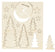 Holzfiguren zum Aufstellen Weihnachtsbäume Sperrholz L: 20cm B: 17,5cm Stärke: 3mm 1Pck.,