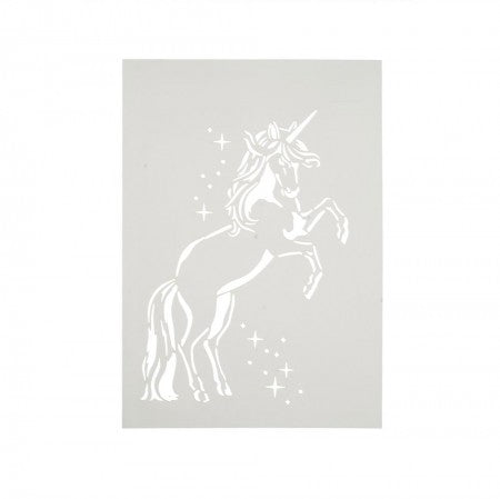 Universal-Schablone Einhorn DIN A4