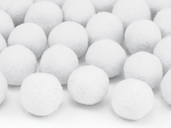 Plush Pompoms 2cm 20 Stück