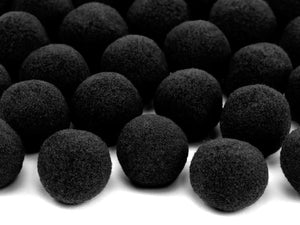 Plüsch Pompons Puschel Pompons Plüschball Bommel Plüsch Pompons 2cm 20 Stück