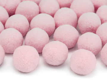 Plush Pompoms 2cm 20 Stück