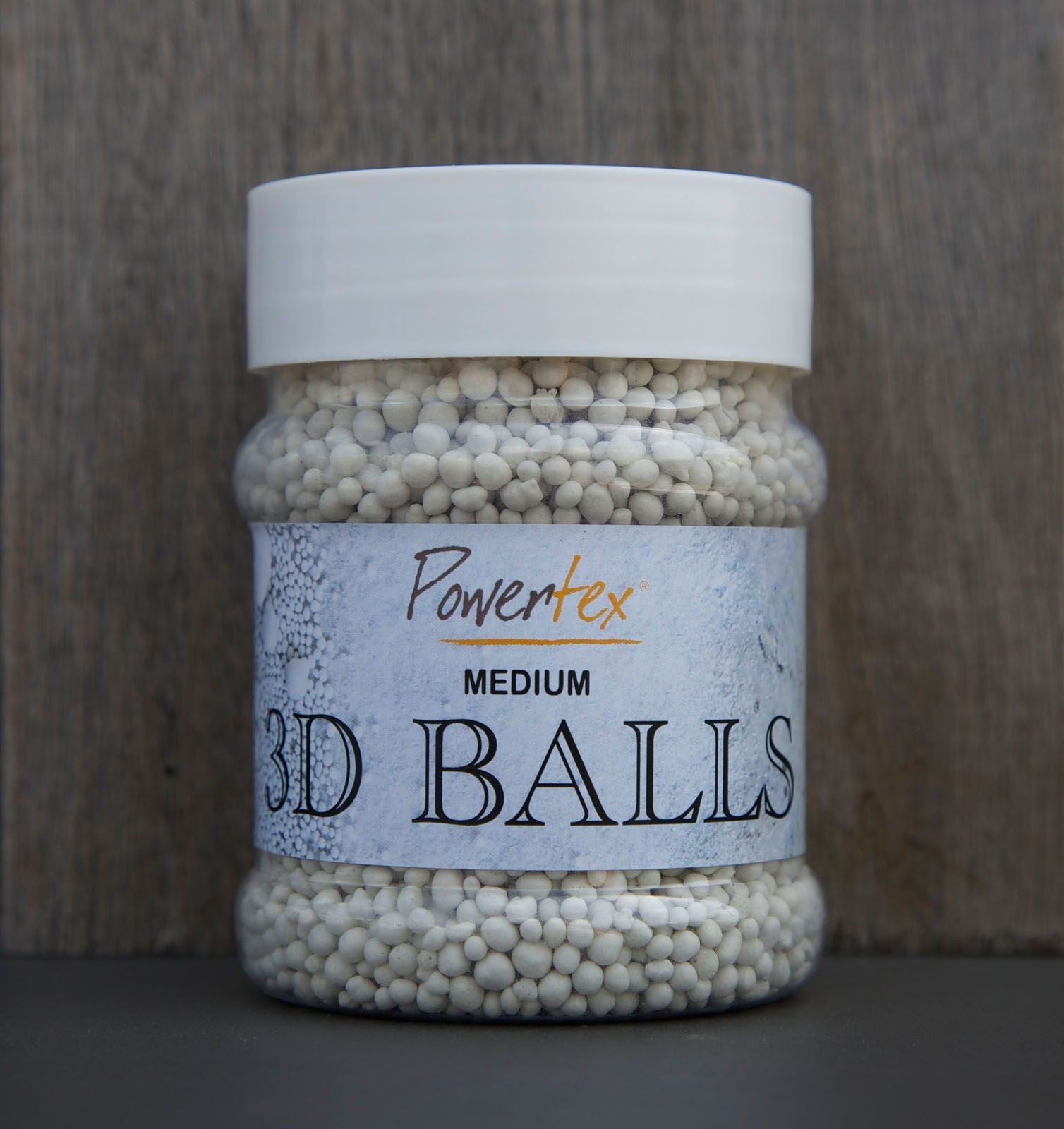 Powertex 3D-Bälle, mittelgroß, 230 ml