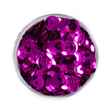 Pailletten-Schüssel magenta 6mm 30g 4000 Stück