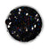 Pailletten-Schüssel schwarz Glitter 6mm 30g 4000 Stück