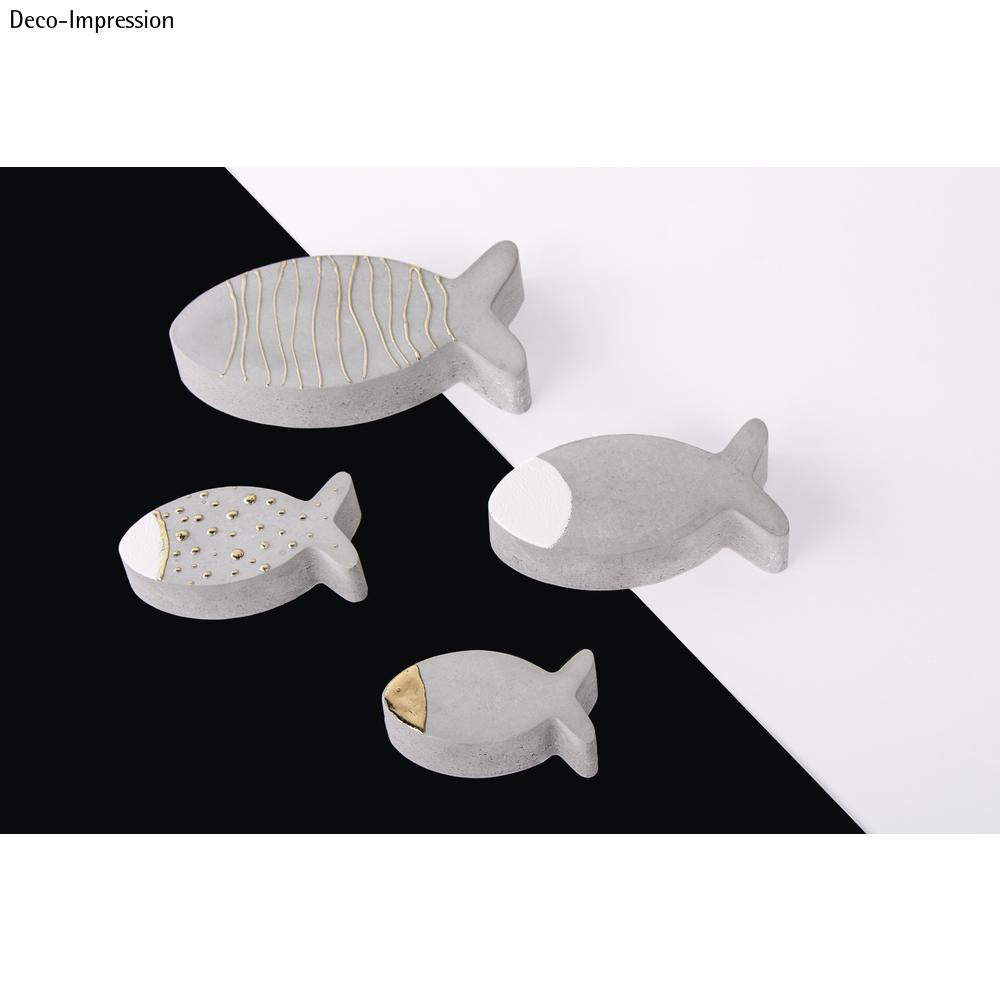 Gießform Fisch Kunststoff PET 19x9,8x4cm