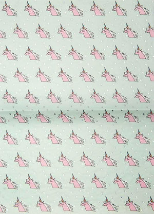 Paper Patch Einhörner Unicorn Hot Foil Regenbogen 300 x 430 mm 1 Bogen