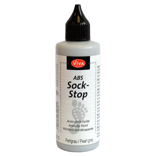 Sockenstopp (flüssige Sockensohle) ABS 80 ml Sock-Stopp Antirutsch-Farbe Anti-slip Paint
