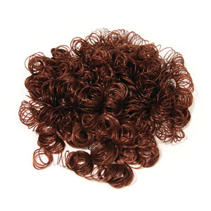 Puppenhaar Engelslocken braun dm 9mm 15g