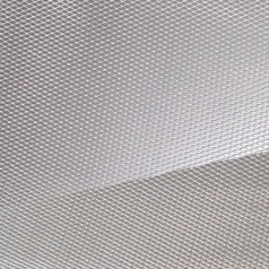 Ziehgitter, Aluminium 2x4 mm / 20x30 cm silbergrau Drahtgeflecht Aluminiumgitter