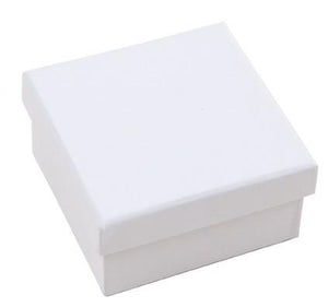 Quadrat Box weiß, 14x7cm, Papp Box Schachtel Karton Karton