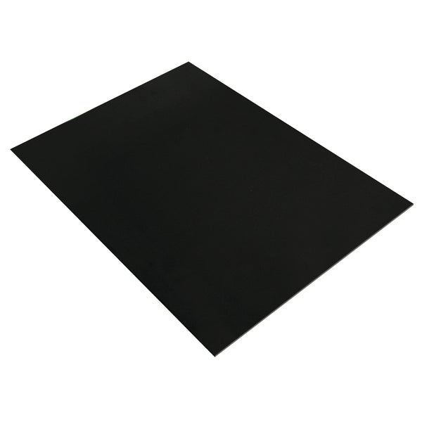 Moosgummi Platte schwarz 2mm A4