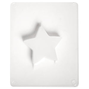Betongießform Stern, 6,5 cm x 1,7 cm Gießform Gussform