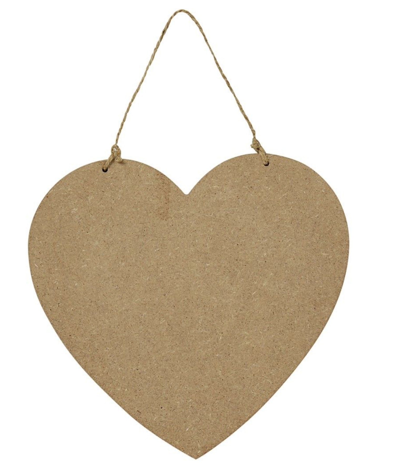 Holzherz Herz Türschild Türschild 18,5x19,5cm Herzschild Herzplatte MDF-Platte