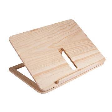 Holz Tabletständer Buchständer 28x21x3,4cm Buchständer Tabletständer Tablethalterung