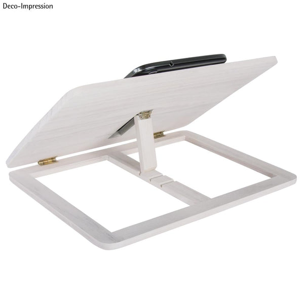 Holz Tabletständer Buchständer 28x21x3,4cm Buchständer Tabletständer Tablethalterung