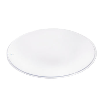 Einlagescheibe Plexi-Kugel transparent 8cm