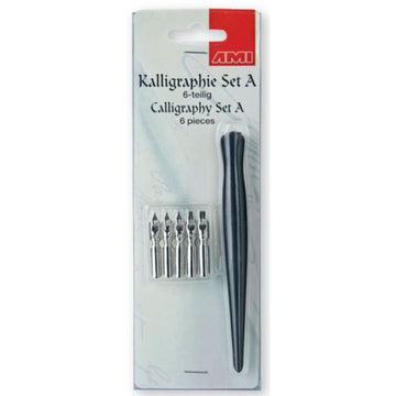Kalligraphie Set A Calligraphy 6-teilig Kunstschriftfedern Zeichenfeder